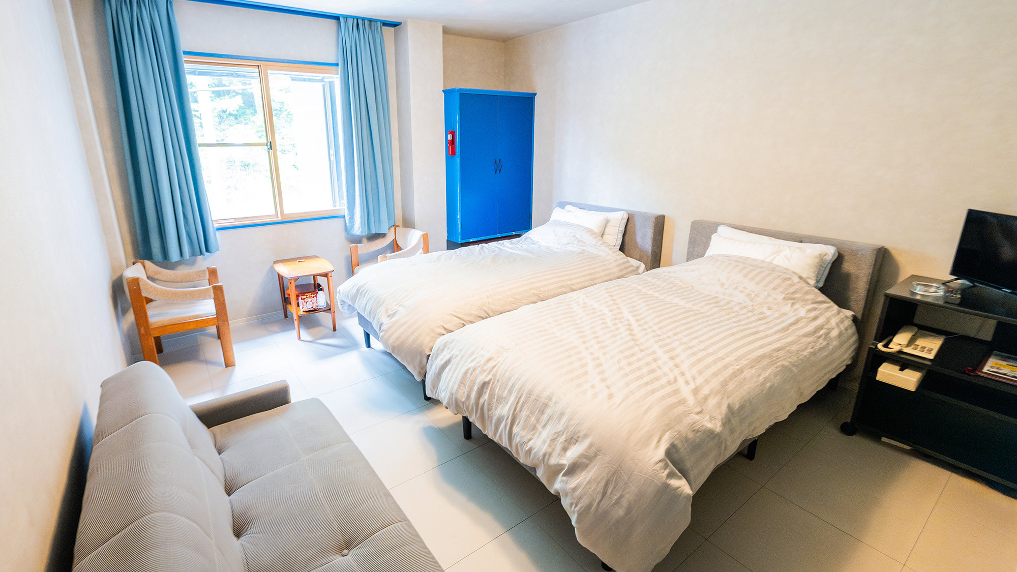 ツインルーム＜バス・トイレ付＞禁煙