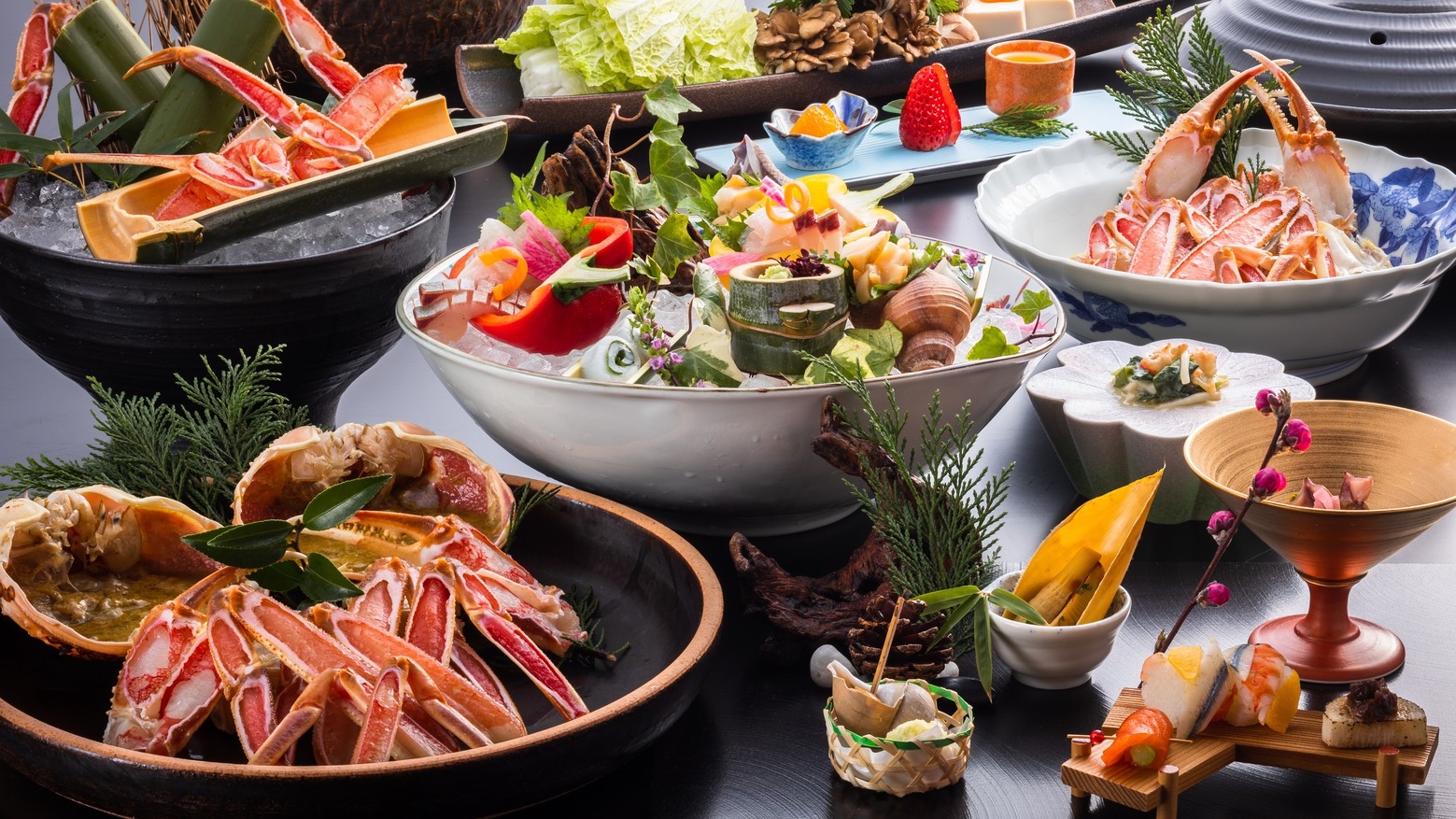 冬の美食！蟹懐石コース《寒梅》