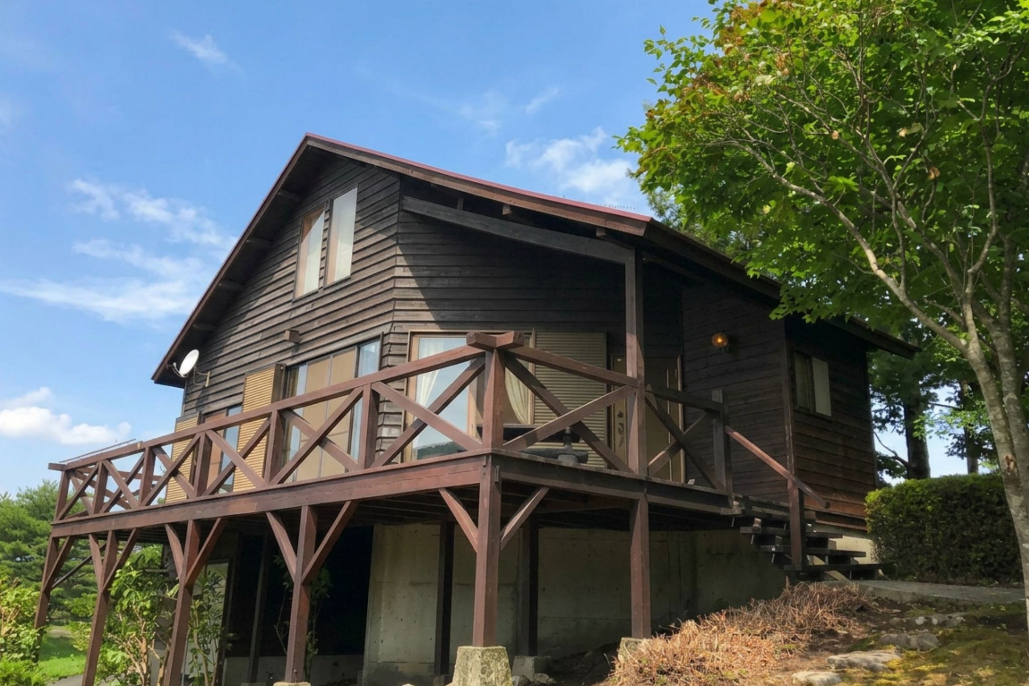 【最大8名・完全貸し切り】九重連山を一望する丘の山小屋風一棟貸しプラン