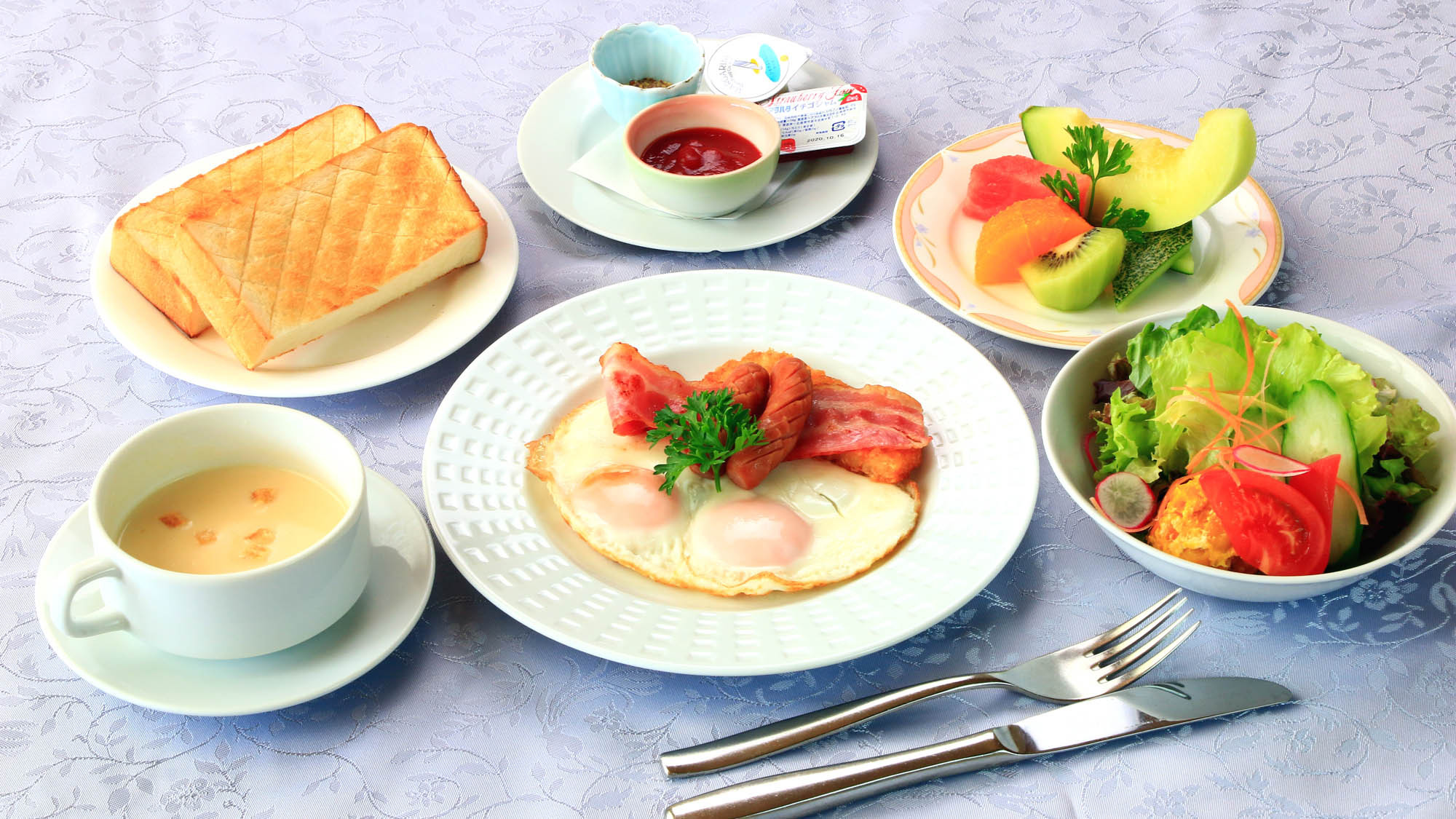 【朝食付き】 選べる朝食 ★和食or洋食★ お好きなメニューを海を眺めるレストランで