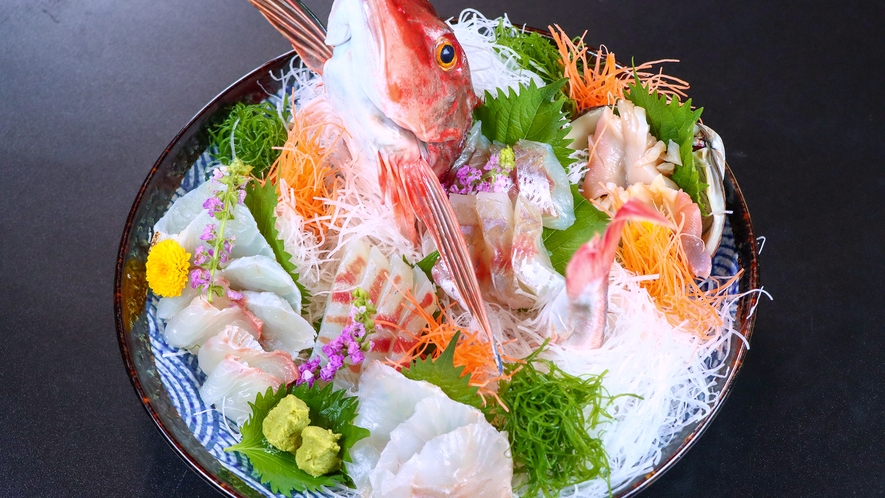 #柊コース-夏・秋-　新鮮そのもの！！活魚を食べられます