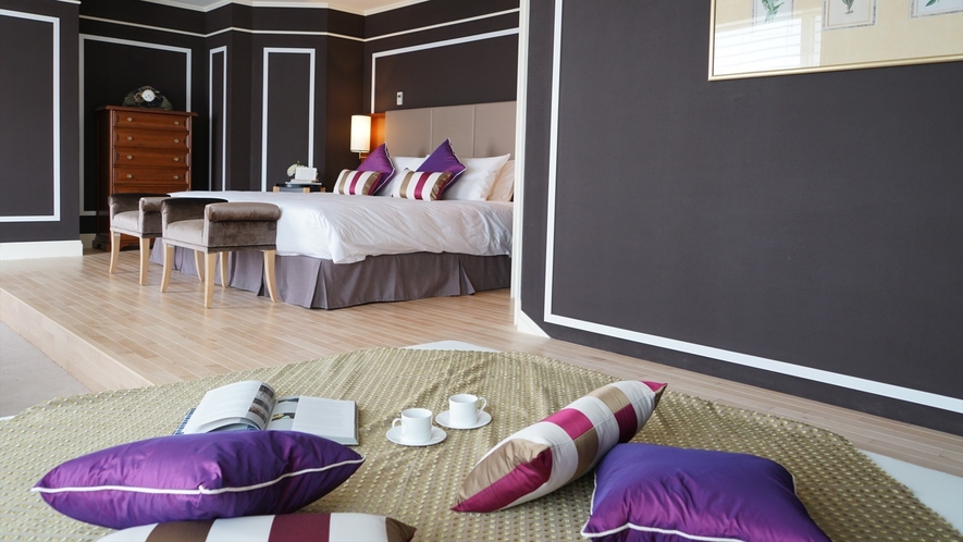 ◆Royal Suite｜デザインを洗練させモダンな雰囲気で多くの方に愛される客室。
