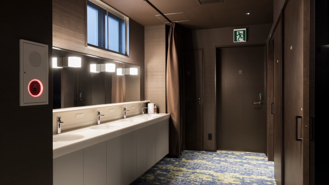 客室フロア洗面所