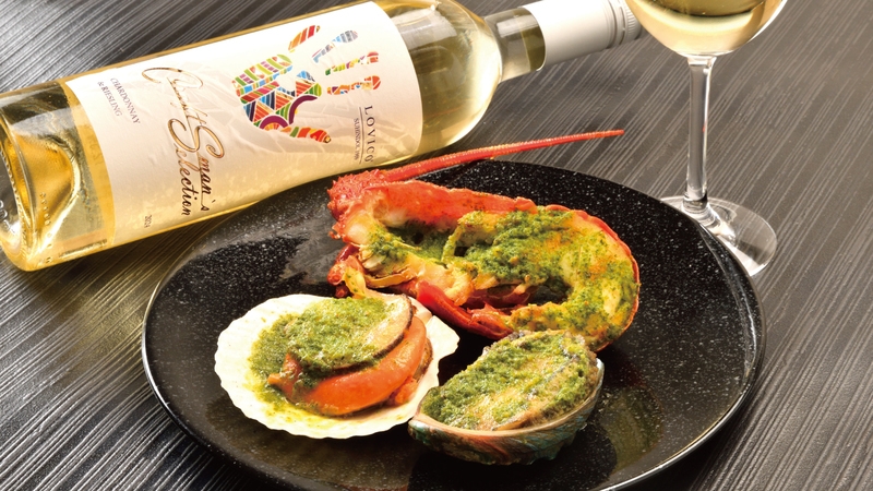 イセエビ！鮑！帆立！夏の豪華海鮮焼き付きブッフェプラン【フリーフロー(飲み放題)付き】夕・朝食付き