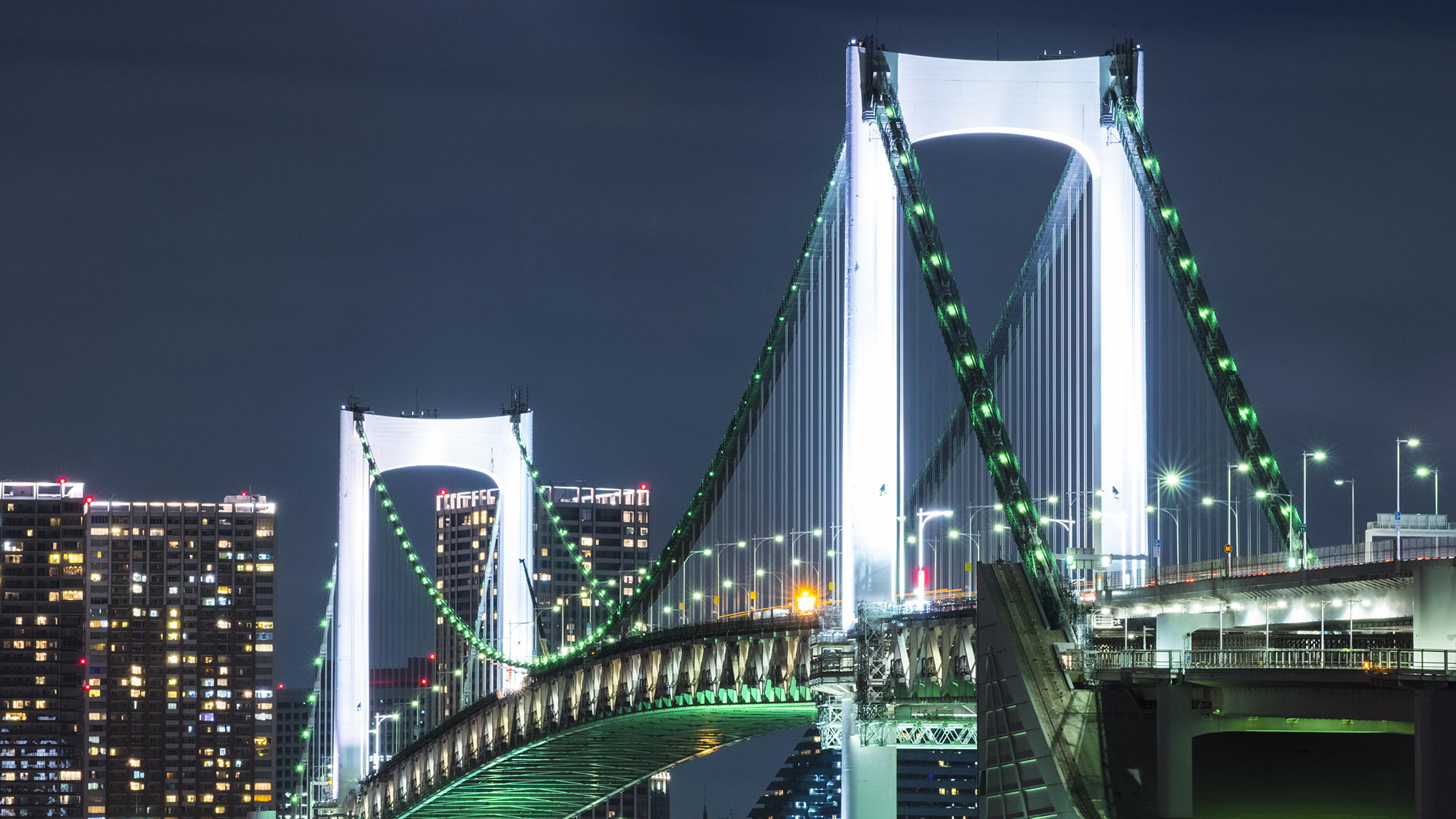 レインボーブリッジの夜景