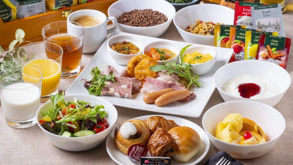 【楽天スーパーSALE】【朝食ビュッフェ付き】ハムやベーコンがおすすめ！◯30種以上の和洋ビュッフェ