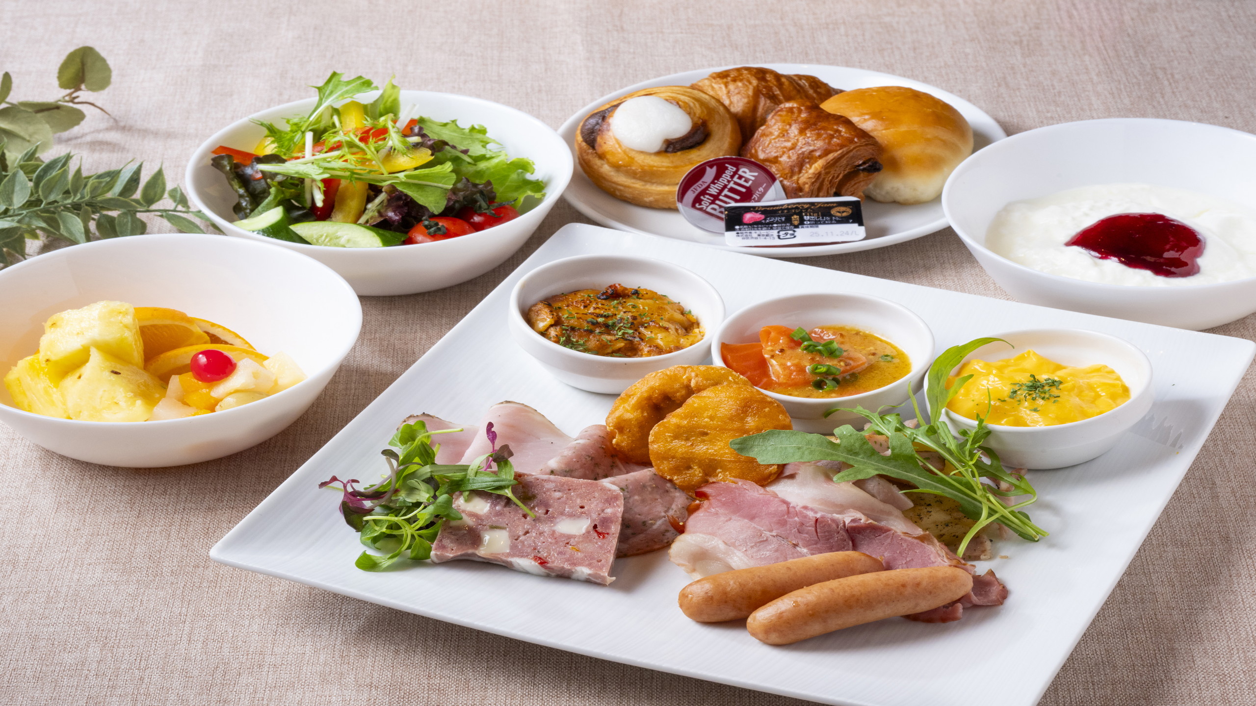 朝食ビュッフェ（洋食）