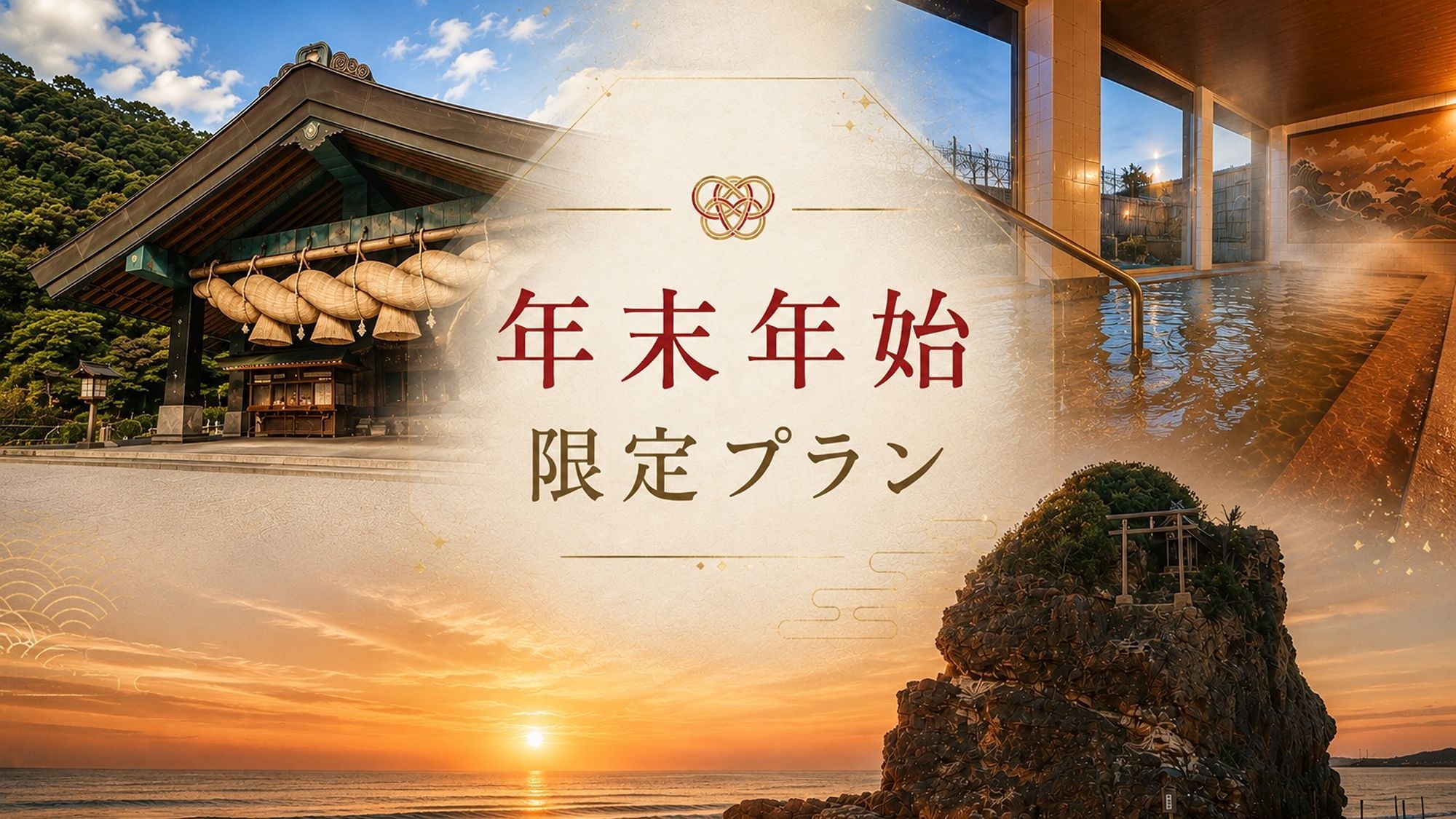 【年末年始限定】出雲初詣と湖畔の安らぎ◆お正月特別会席で迎える静かな新春