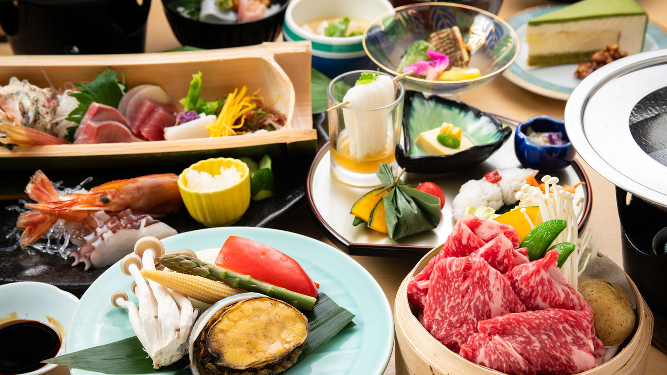 【特選ごちそう会席】山陰の夏味覚をゆったり味わう贅沢会席｜記念日にも♪