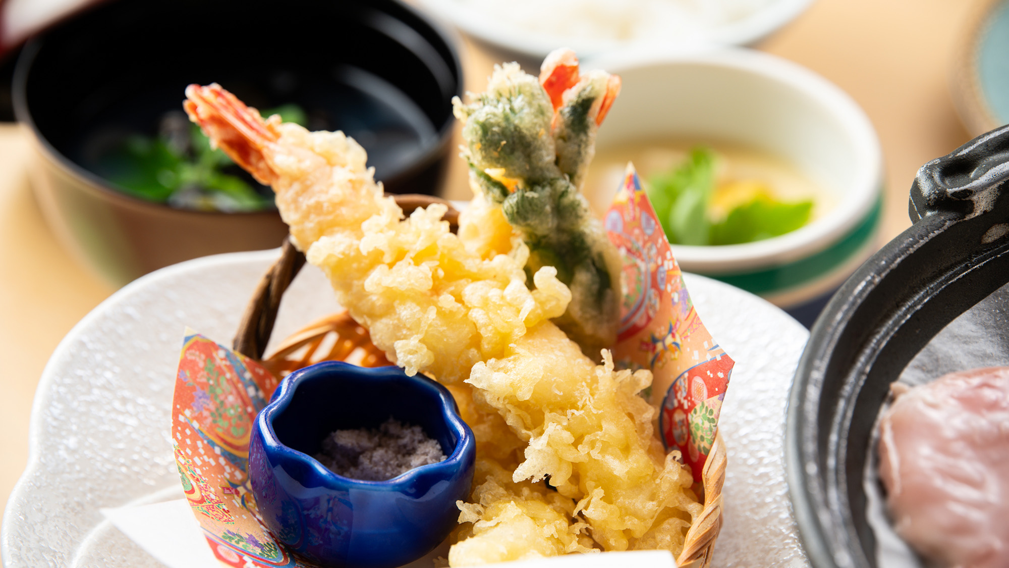 量は少し控えめ、しまねの郷土会席