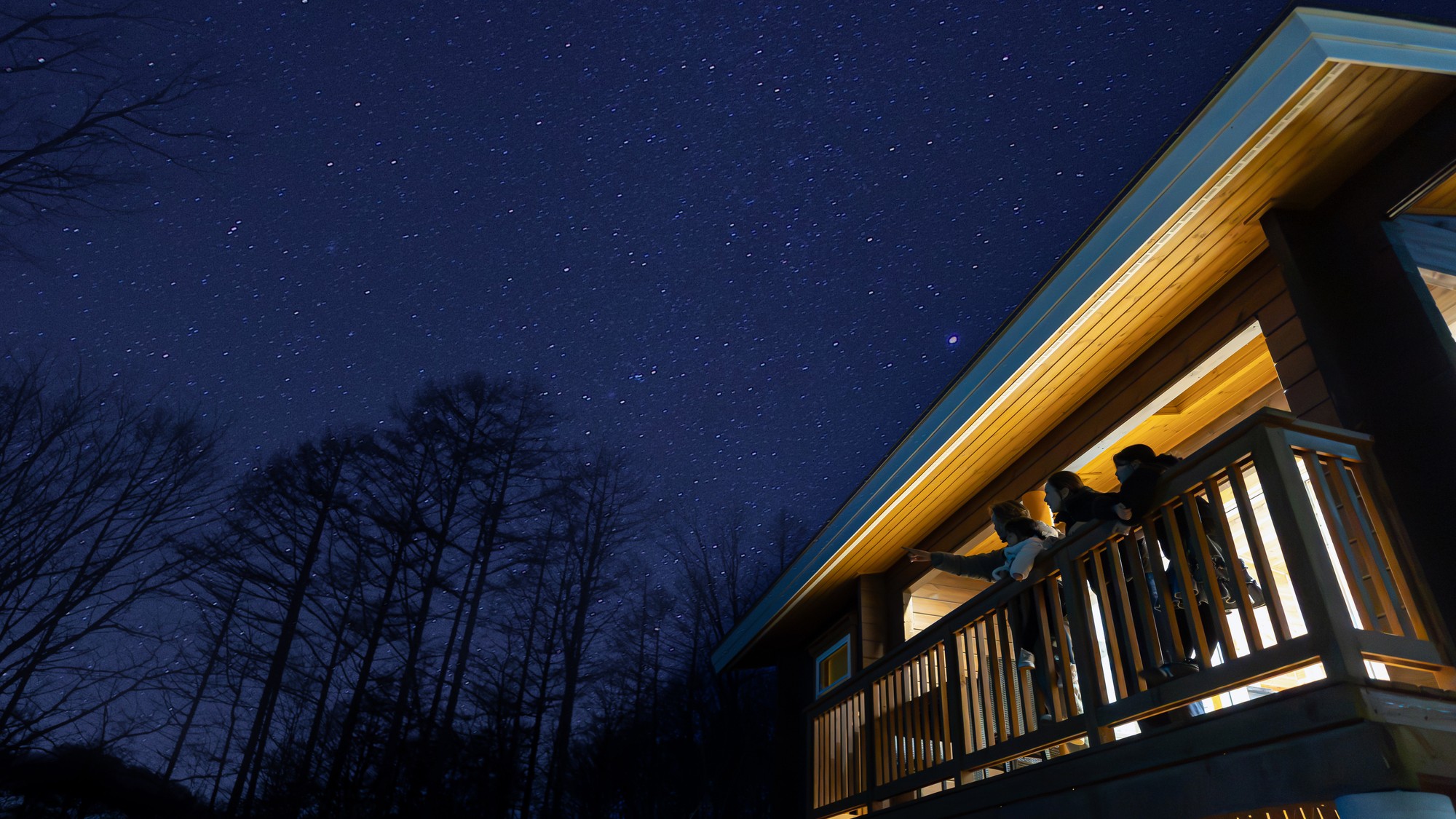 八ヶ岳の満天の星空