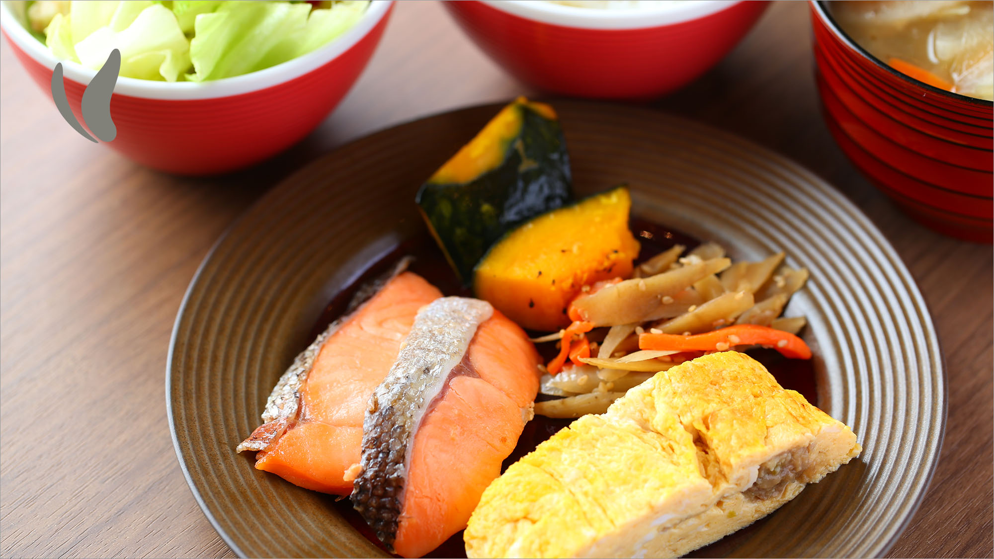  朝食バイキング一例