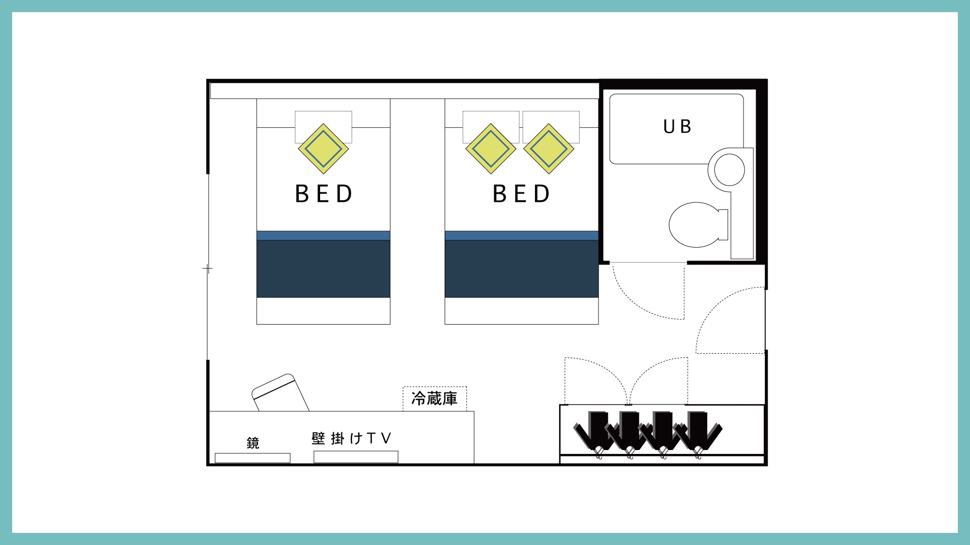 ファミリールーム間取り