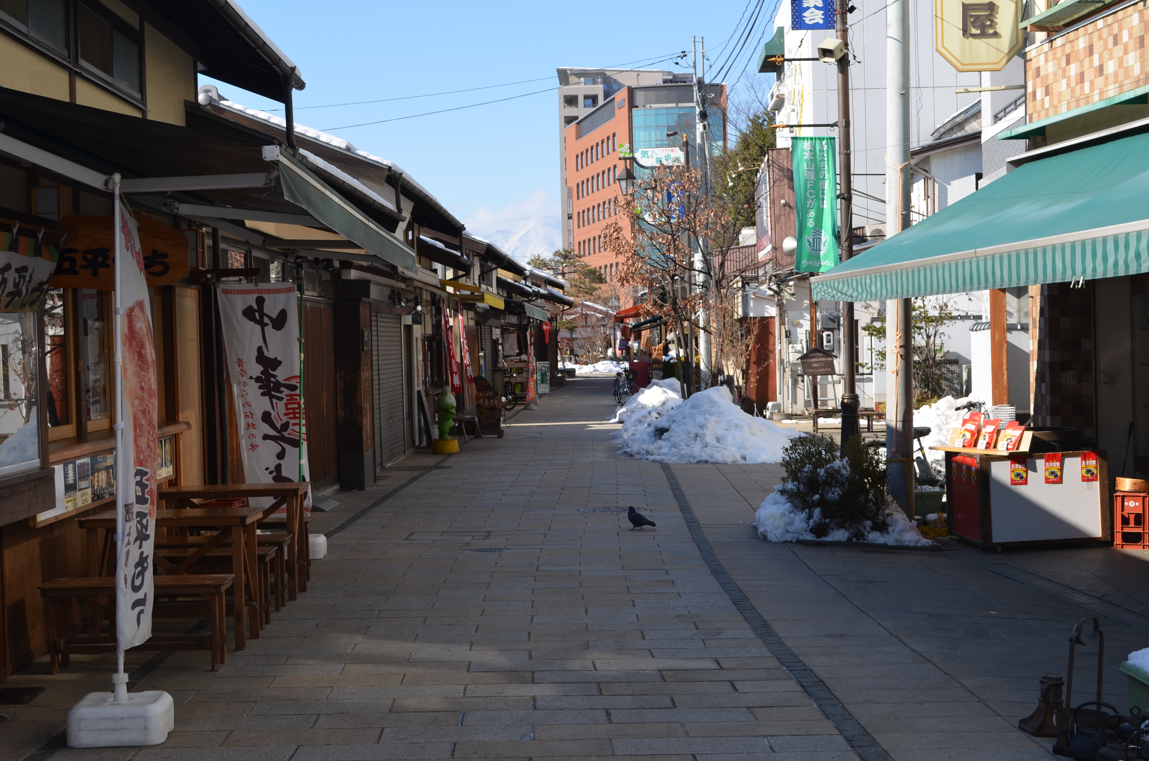 松本観光で外せない縄手通りは徒歩2分！