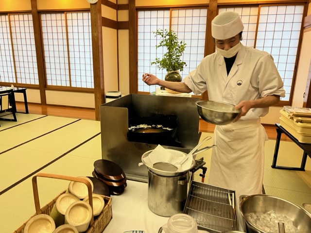 【5/10・11限定】1泊2食　御座敷天婦羅プラン　旬の山菜を目の前で調理してご提供致します