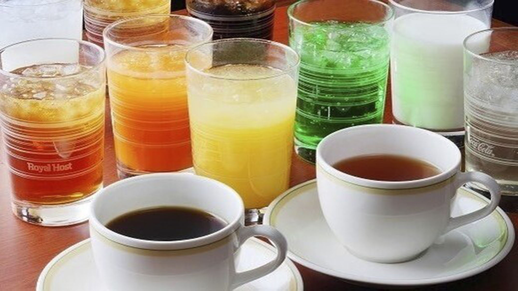 ドリンクコーナーも充実