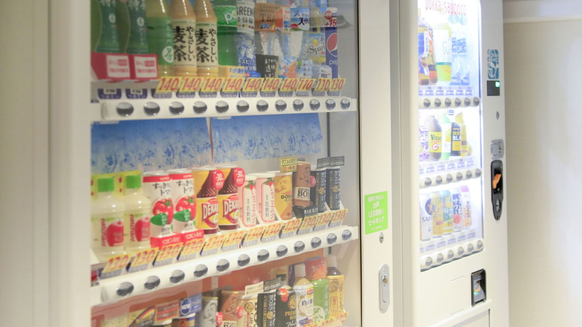 ９階自販機コーナー(アルコール・ソフトドリンク)
