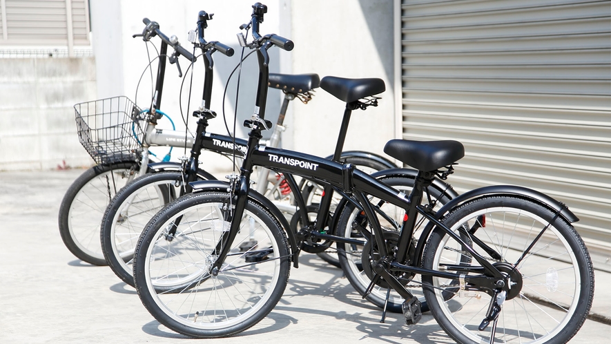 ・自転車（2台）無料貸し出し。名古屋市周辺観光にどうぞ！