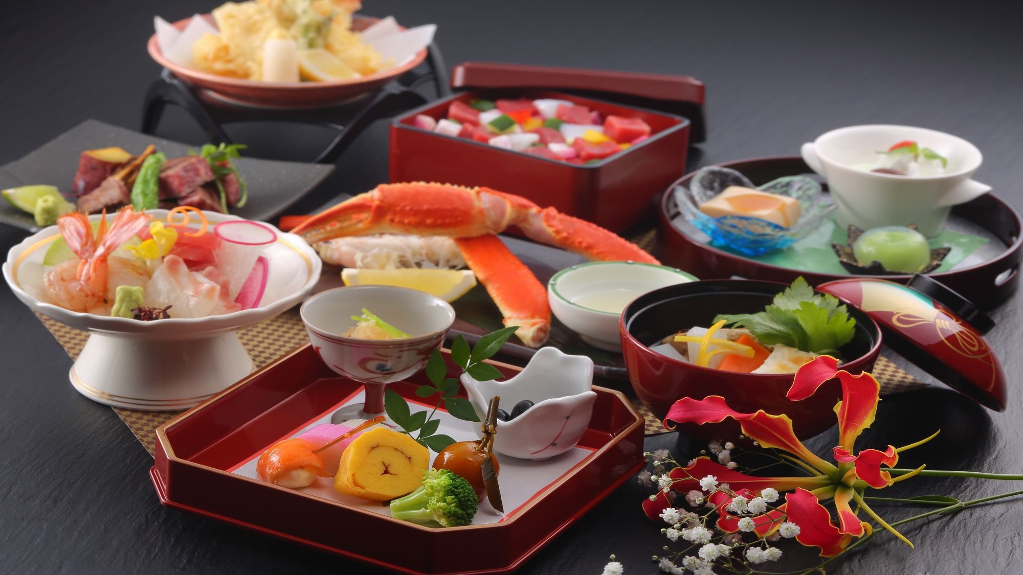 【年末年始のディナーは本格和食】贅を尽くした極上「プレミア御膳」＆朝食は正月限定料理／2食付