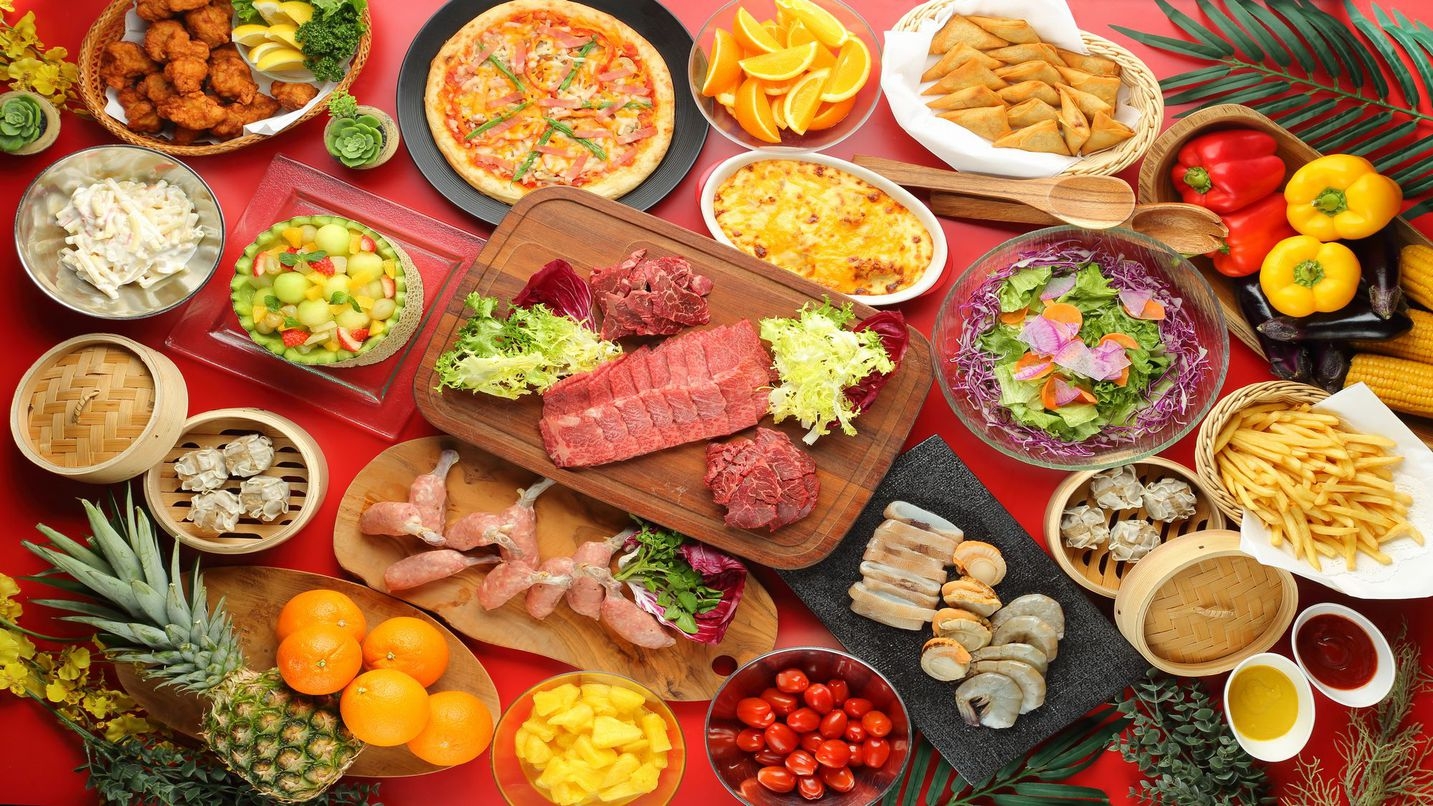 【夏季限定】黒毛和牛ロース食べ放題！ディナーは開放感あふれるプールサイドでBBQを♪／2食付