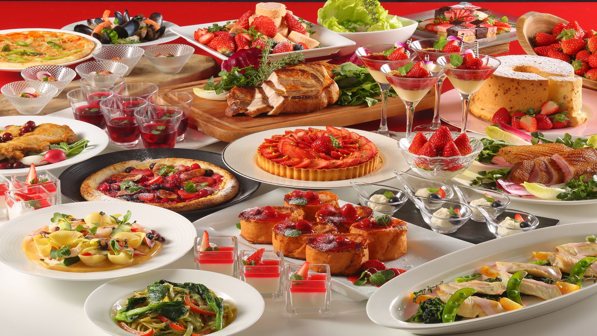 【ガーデニア／3月・4月】いちごフェア