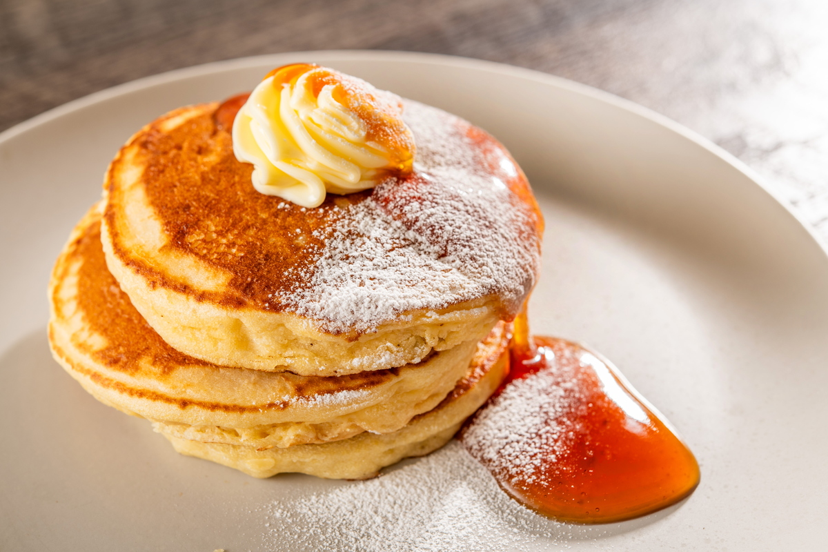 朝食ビュッフェ「パンケーキ」