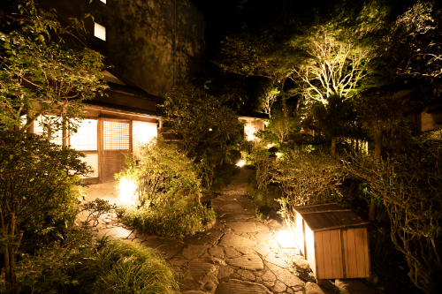 箱根湯本温泉 離れの宿 山家荘(眺望・庭園)