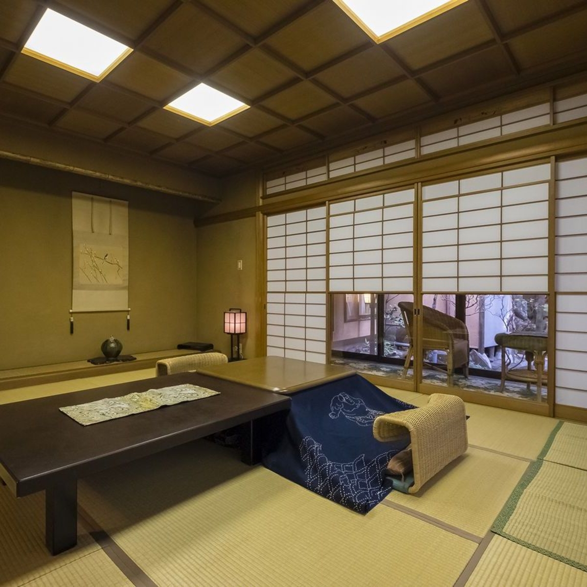 箱根湯本温泉 離れの宿 山家荘(部屋(ベッドルーム))