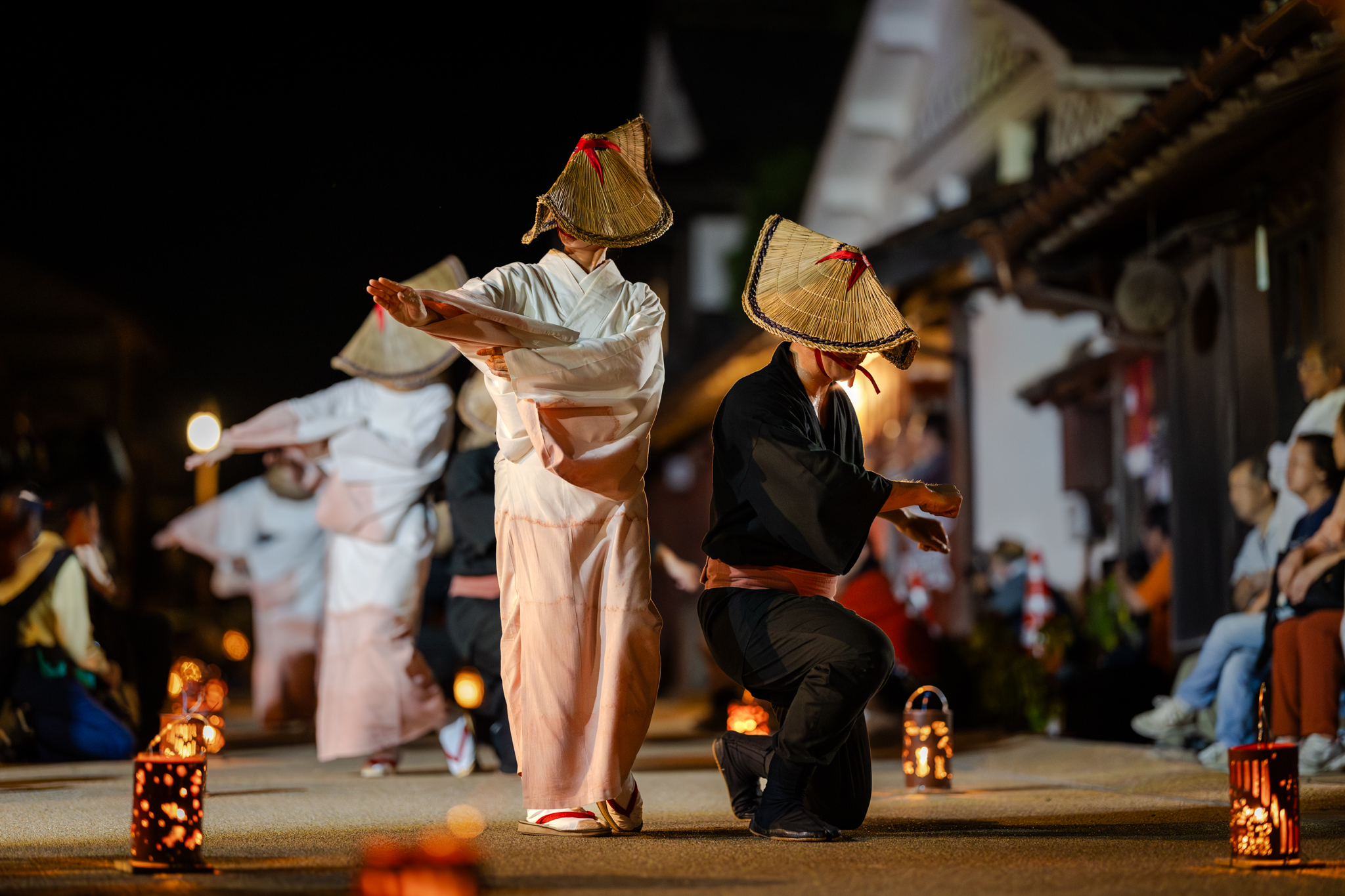 秋｜吹屋ベンガラ灯り