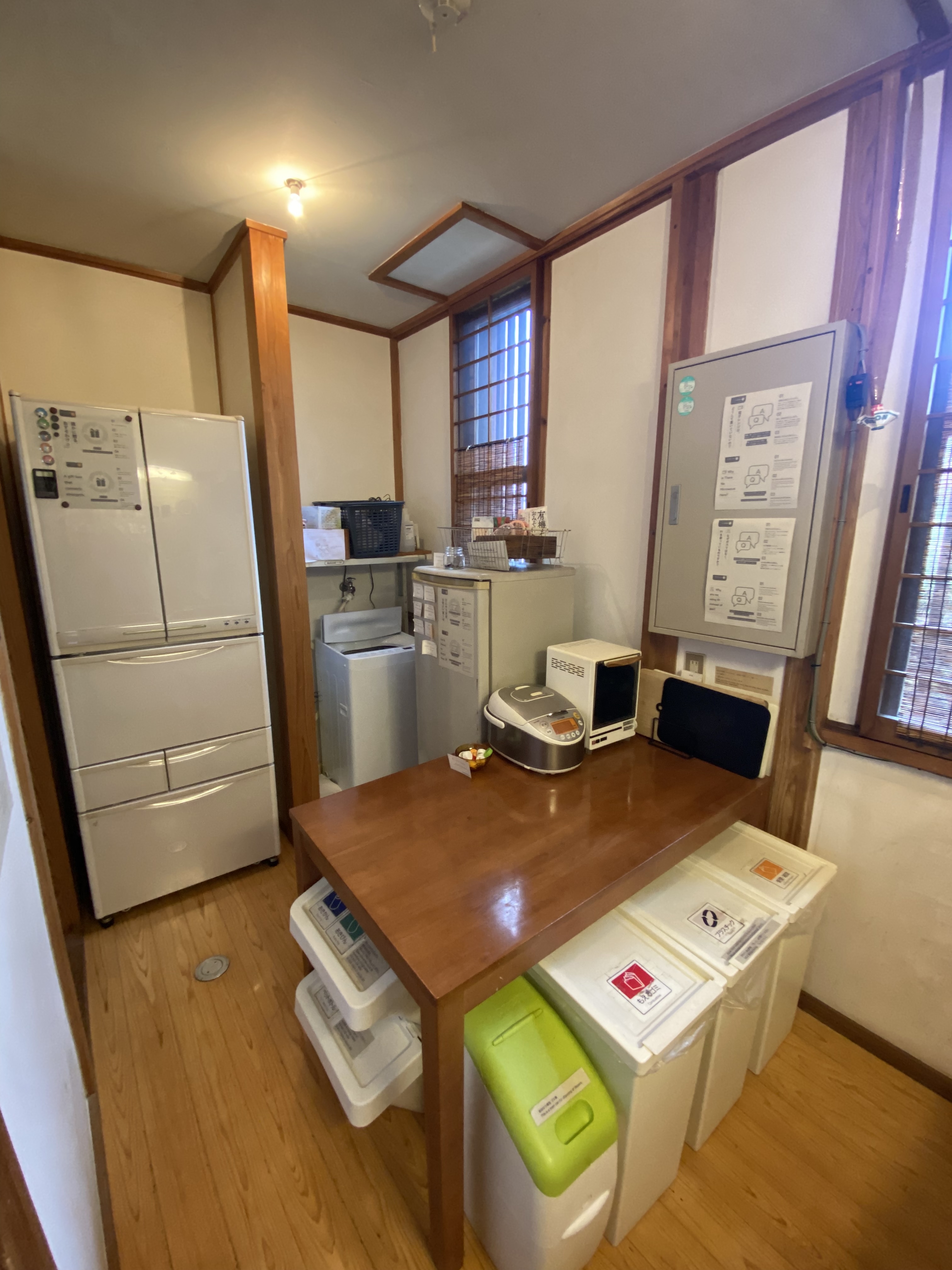 長期滞在にも安心の設備