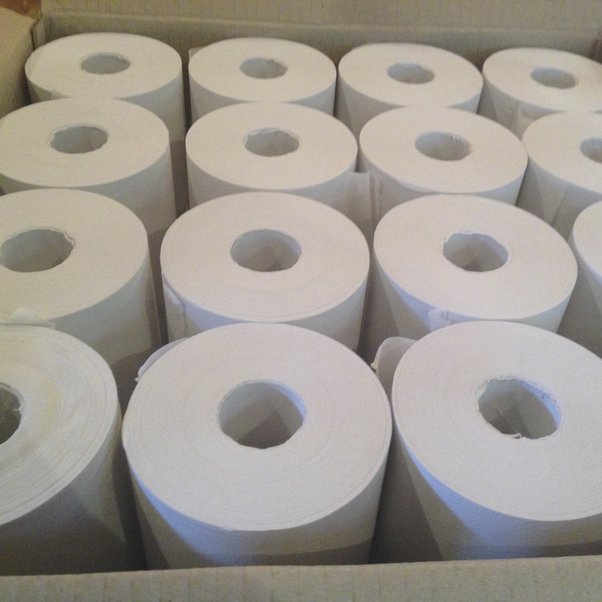 トイレットペーパーにも、こだわっております。