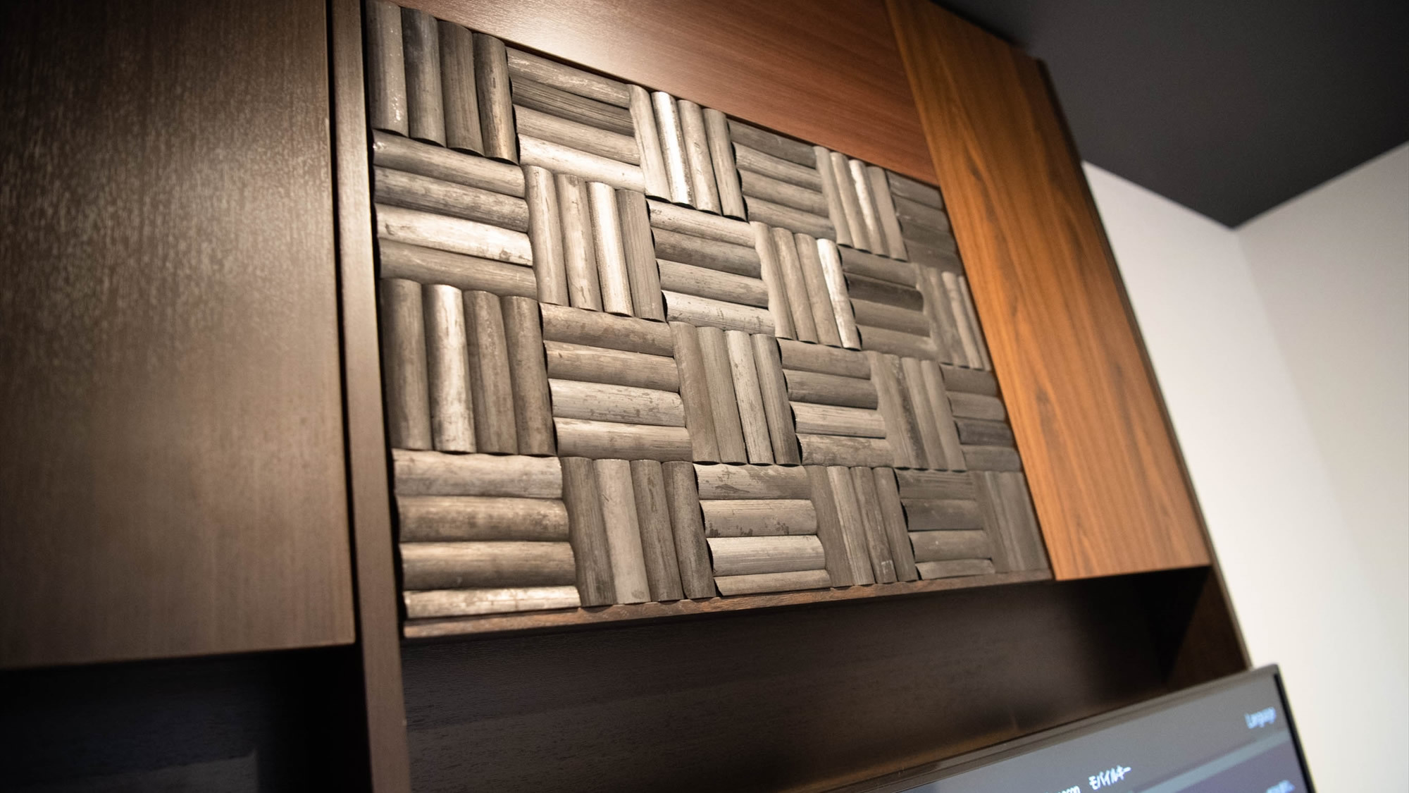  客室例：ECO_LUXURY_をテーマにリラックス空間をご提供いたします。