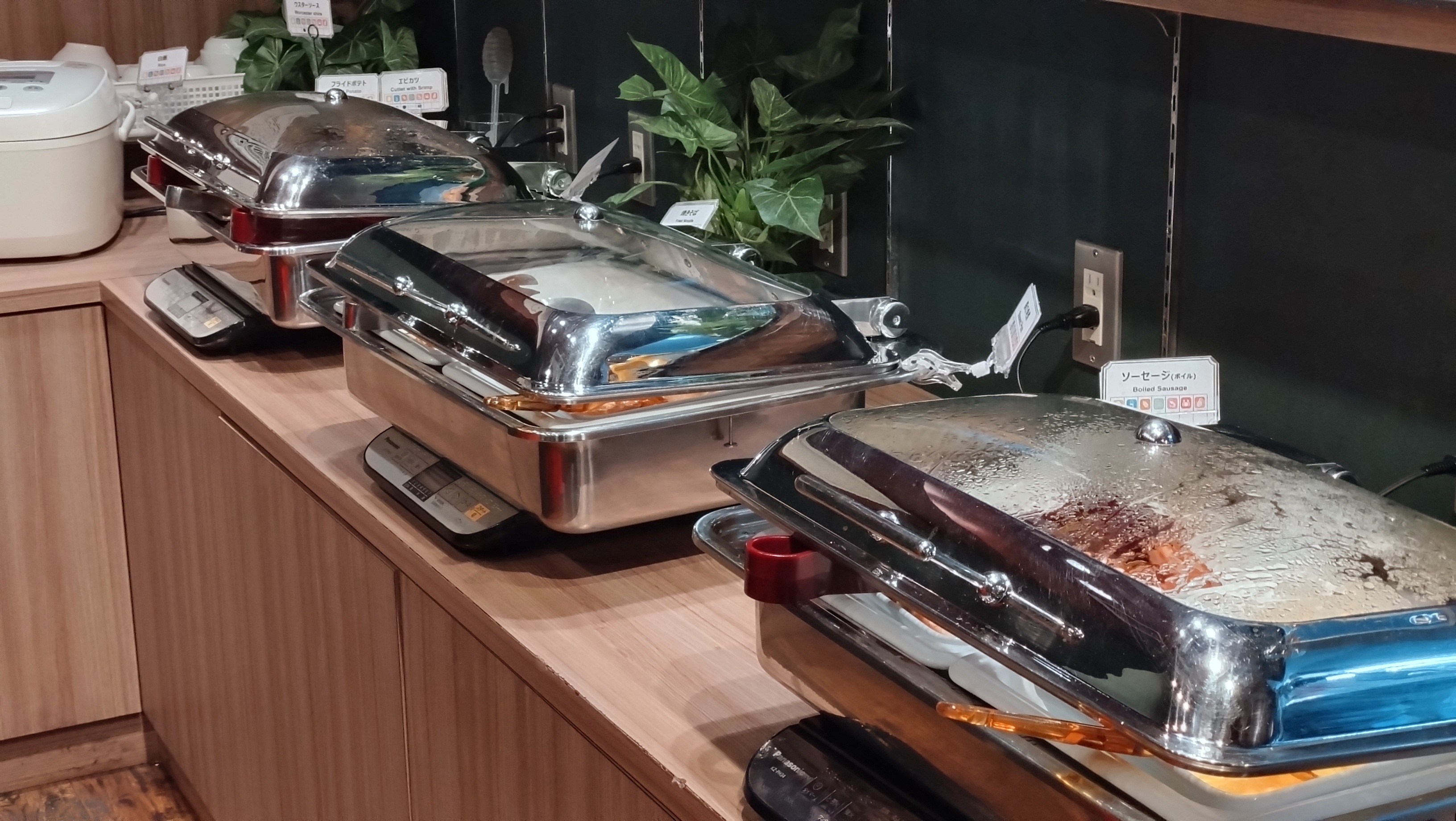 種類豊富なホットミール類