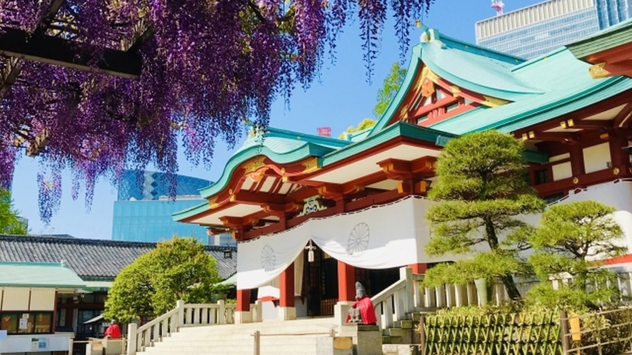 ◆日枝神社◆【変なホテル東京】 赤坂から徒歩5分