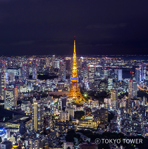 【東京タワー】メインデッキ（大展望台）チケット付きプラン