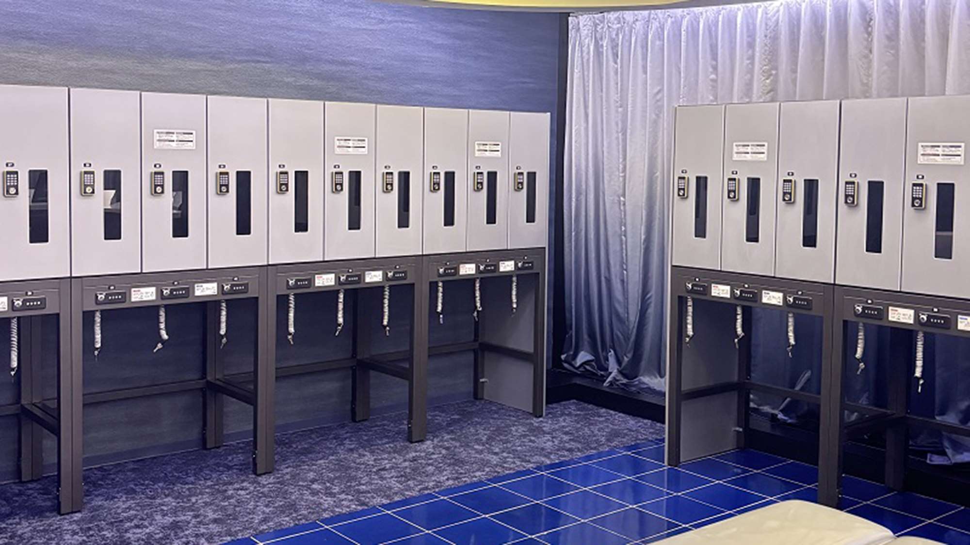 ロビー：ホテル初導入！バゲージポート