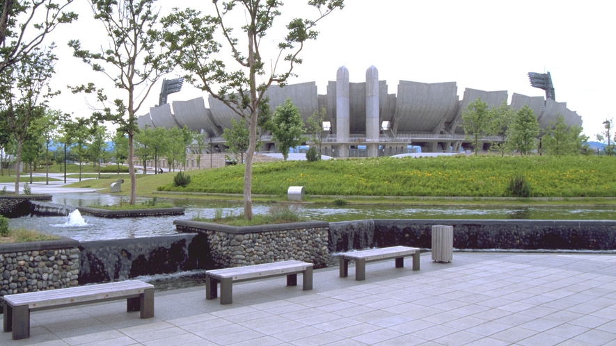 長野オリンピックスタジアム(写真提供：長野県観光機構)