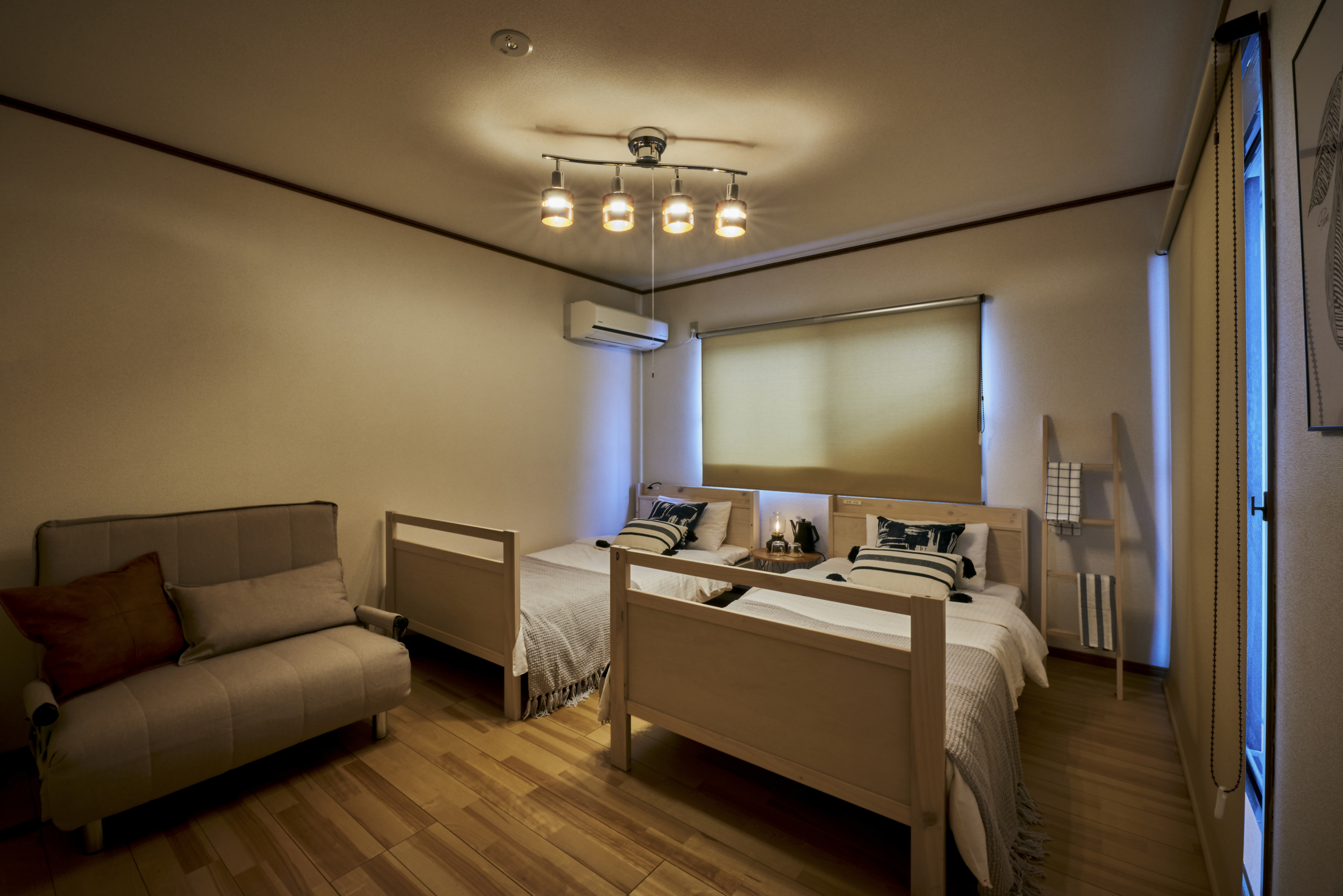 デザイン　ツインルーム（エキストラベッド付き）