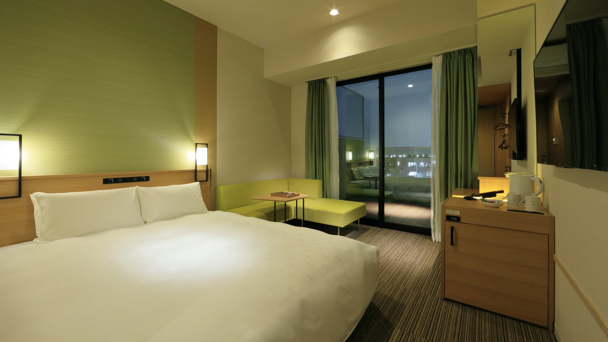 ダブルルームテラス