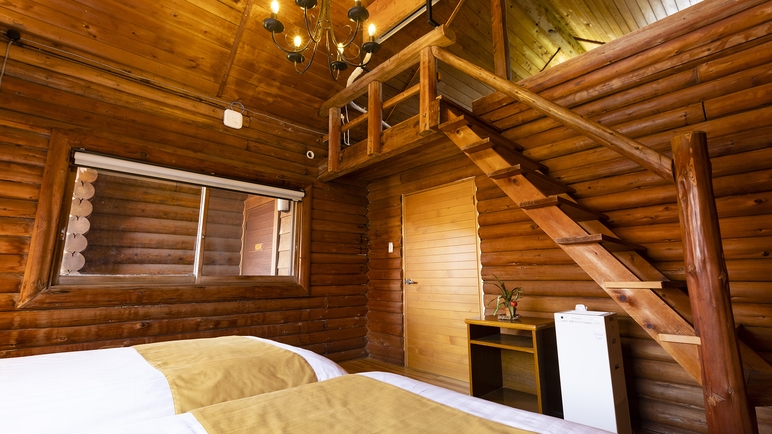 【1棟貸しコテージ:1階+ロフト】