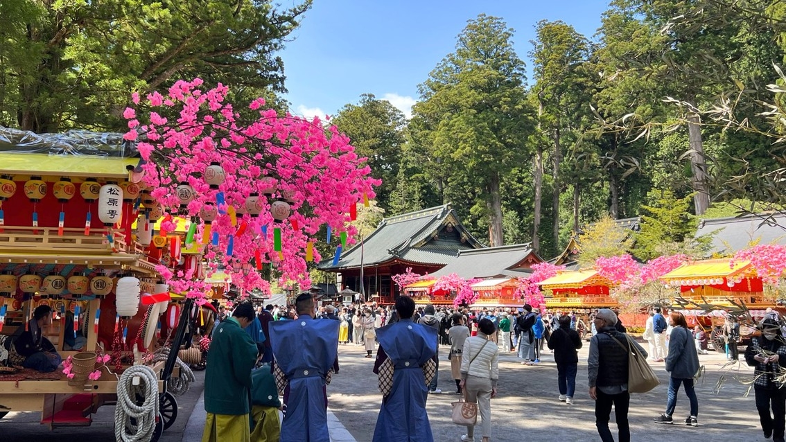 【春満喫プラン】春の味覚満載の日光フレンチ。桜や新緑、温泉で春のひとときを愉しむ（2食付）