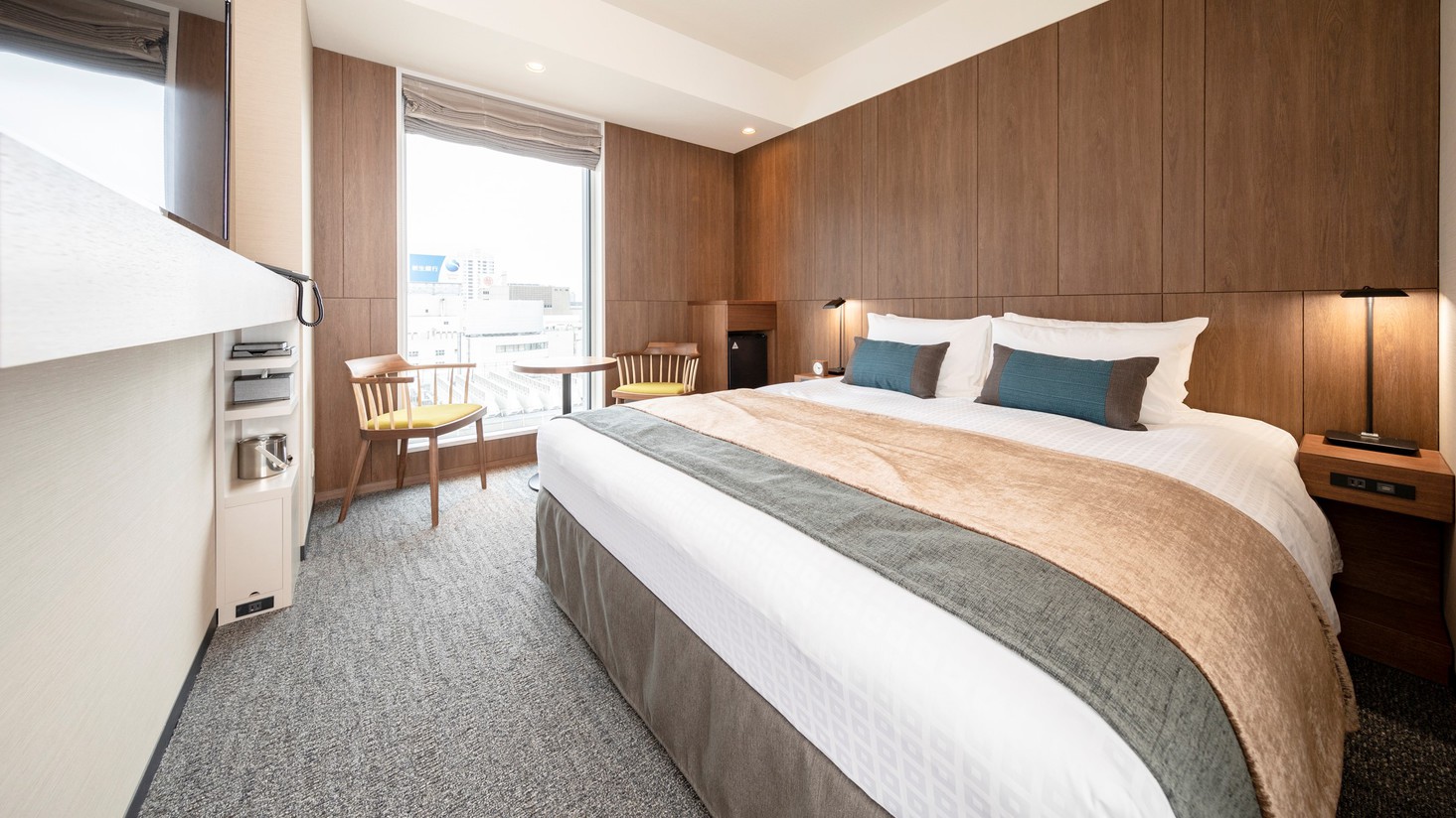 ■スーペリアダブル｜ベッドは広々160cm