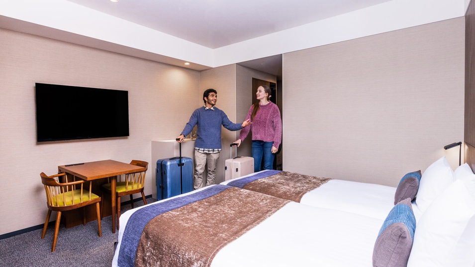 ■デラックスツイン｜滞在イメージ