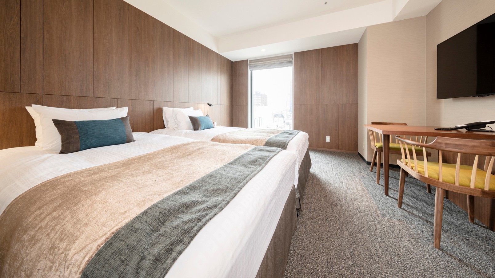 ■デラックスツイン｜添い寝に安心なハリウッドツイン