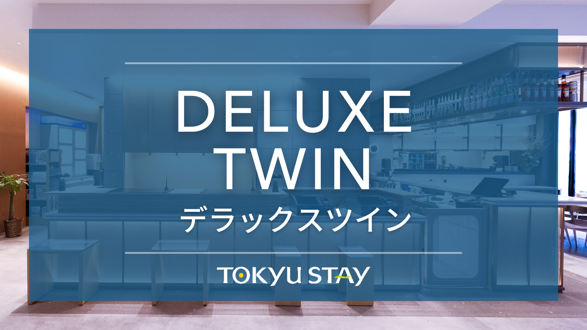 ■デラックスツイン｜24㎡ 