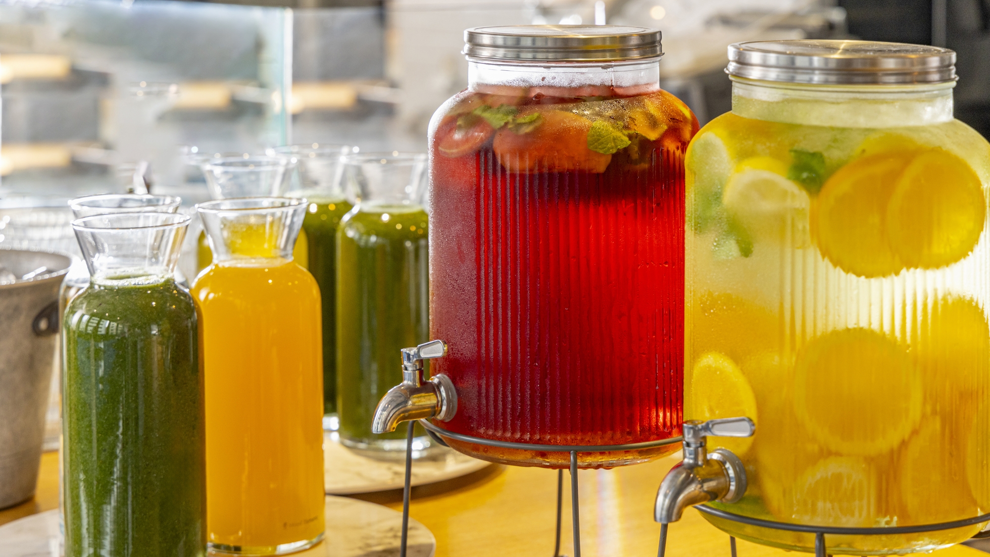 ■ご朝食｜ハーフビュッフェ（ドリンク）