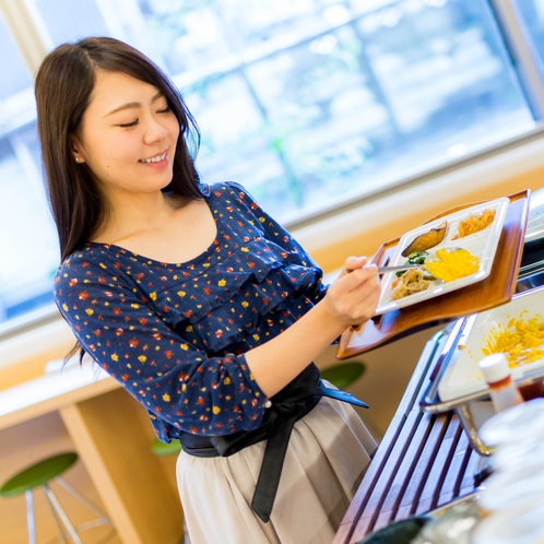 朝食風景【※バイキング形式でメニューは日替わりです！】