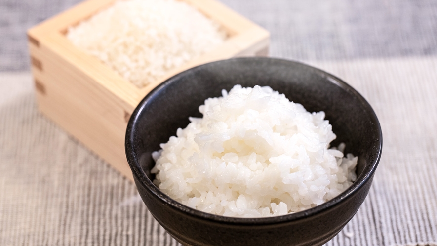 【東京ベイ限定白米】日本の心、白米です。お漬物と一緒にお召し上がりください。