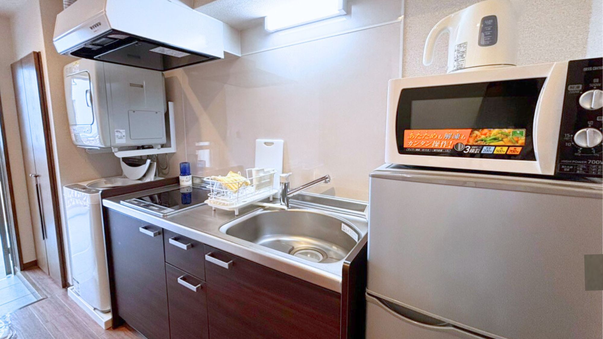 【コンドミニアムタイプ】トリプルルーム★キッチン設備を備えて、長期滞在やファミリーでのご利用に最適！