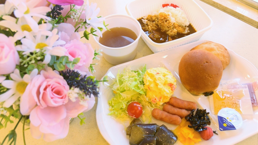 朝食例(カレー)